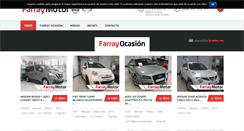 Desktop Screenshot of farraymotor.com